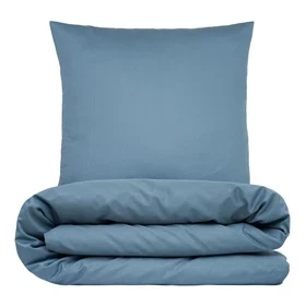 Bambus sengetøj 140x200 cm - Lys blå - NATURE by Luna Denmark