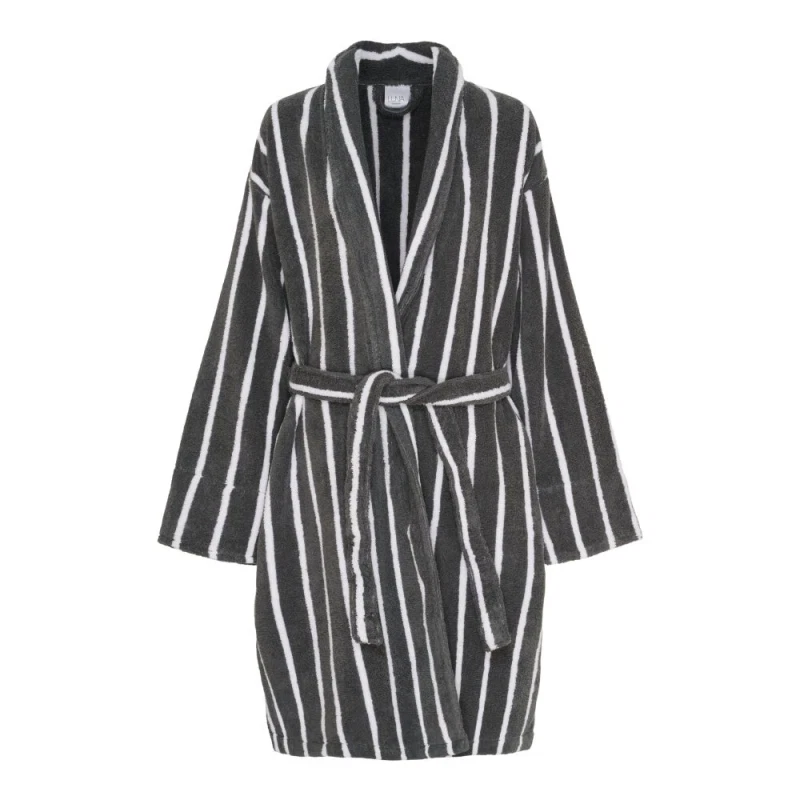 Bambus Badekåbe - M/L - Grå - Prima