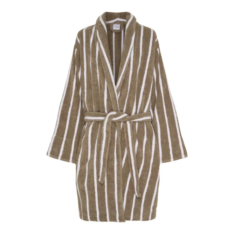 Bambus Badekåbe - S/M - Taupe- Prima