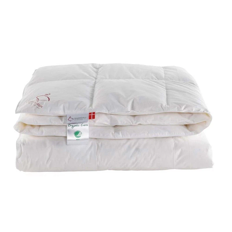 Organic care dundyne 240x220 cm - svanemærket - Ringsted Dun 