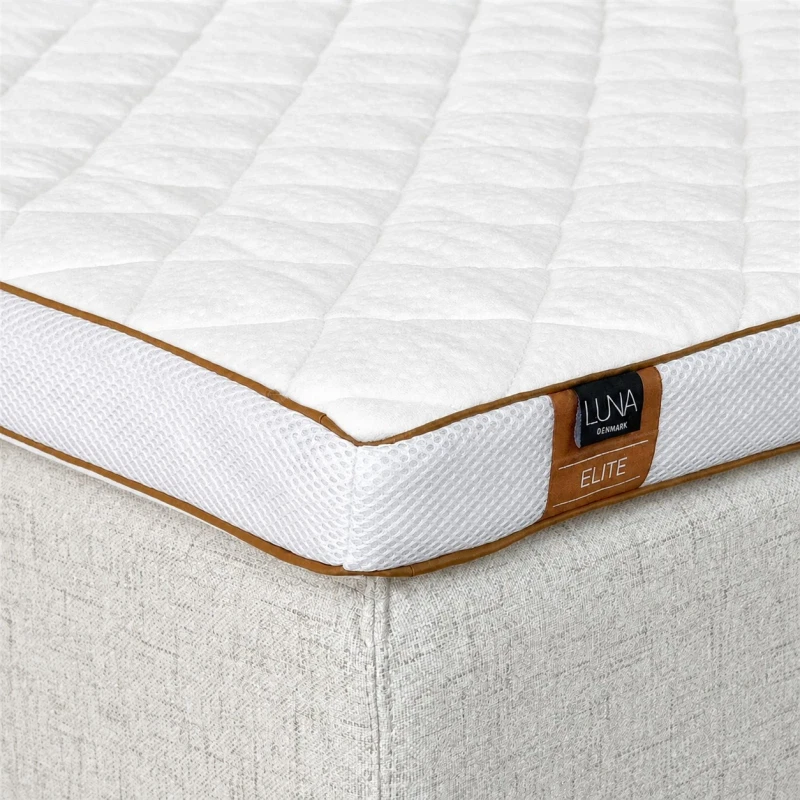 Latex Elite Topmadras 80x200 cm - Bambus betræk - Luna Denmark