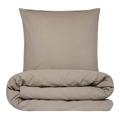 Sengesæt 240x220 cm - Stonewash - taupe - Luna Denmark