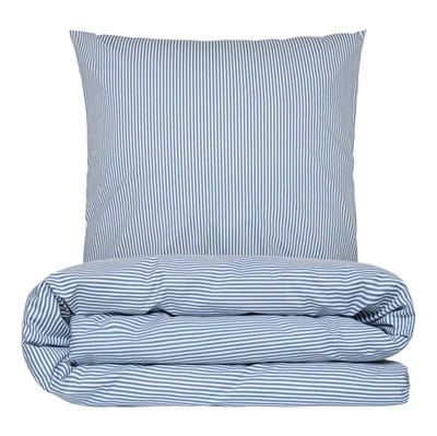 Sengesæt 240x220 cm - Viggo - blå - Luna Denmark