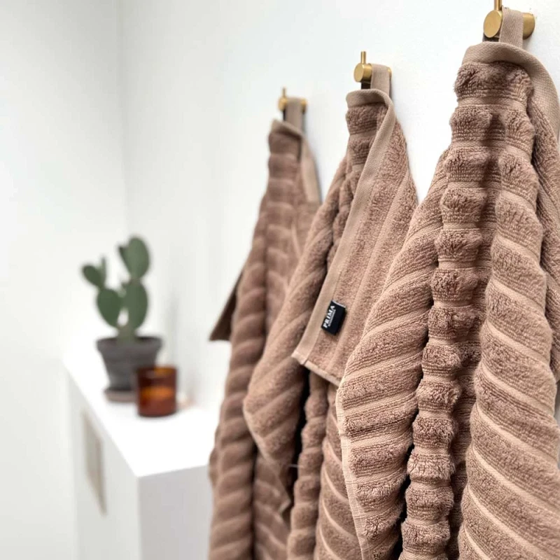 Lækre bambushåndklæder - Pakke med 4 dele 