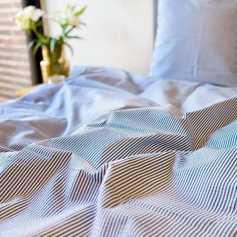 Nano krepp sengetøjet fra Luna Denmark er perfekt til sommerbrug