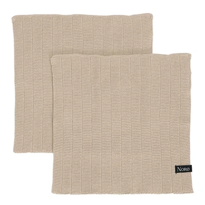 Norø karklude 2-pak beige