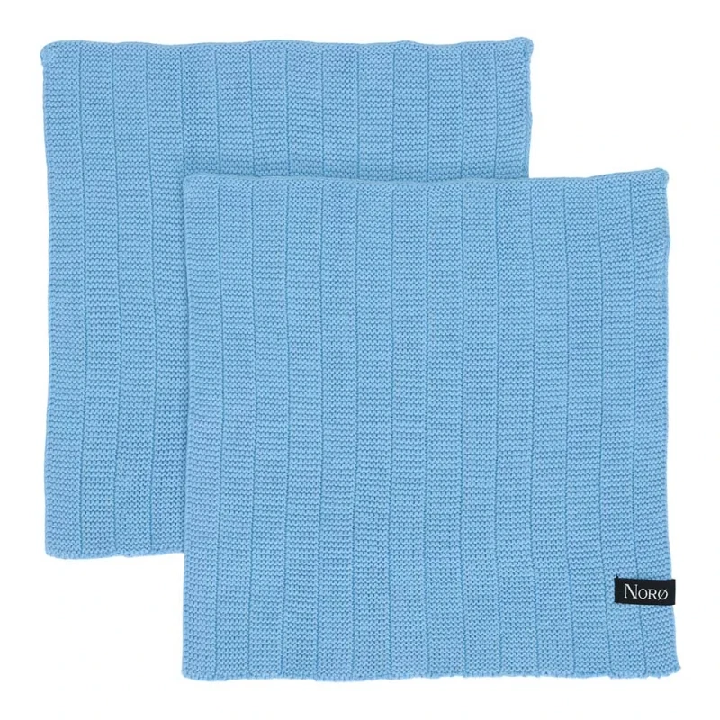 Karklude - lys blå- 2 stk. - Norø