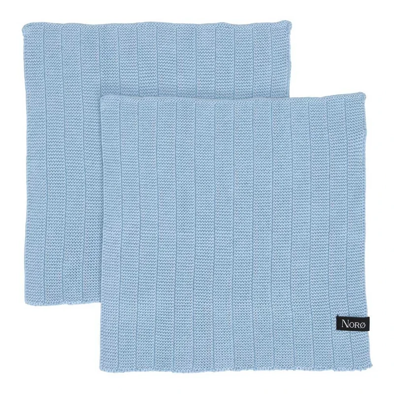 Karklude - lys blå- 2 stk. - Norø