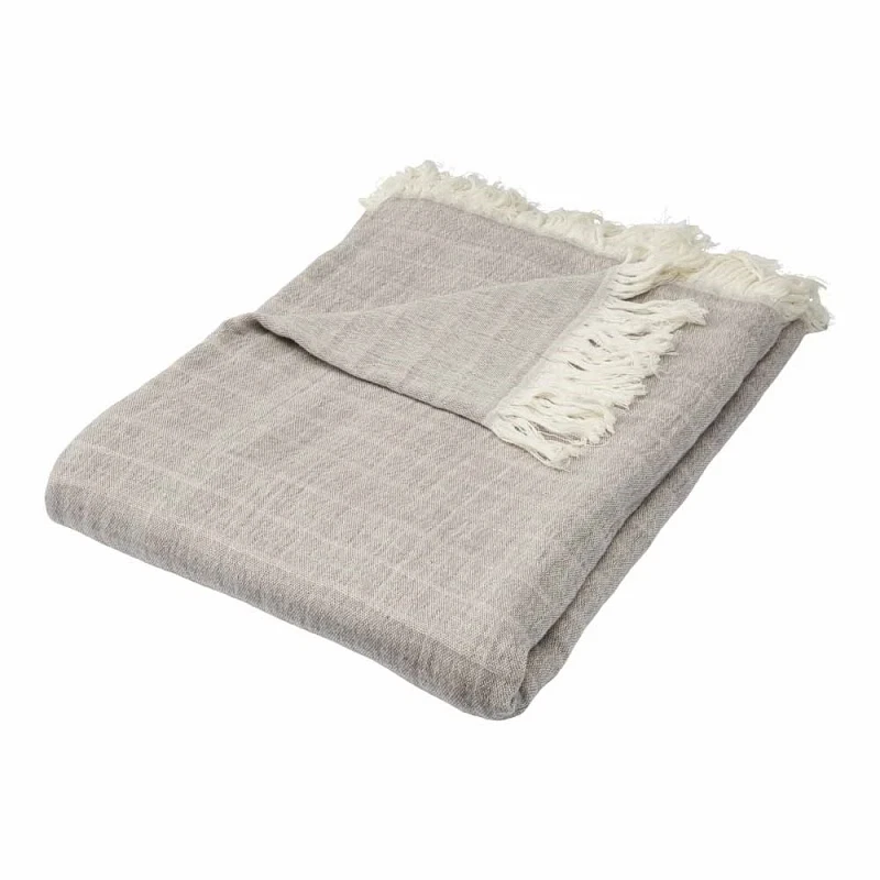 Plaid - Ask - 130x180 cm - Moderne tæppe til sofaen