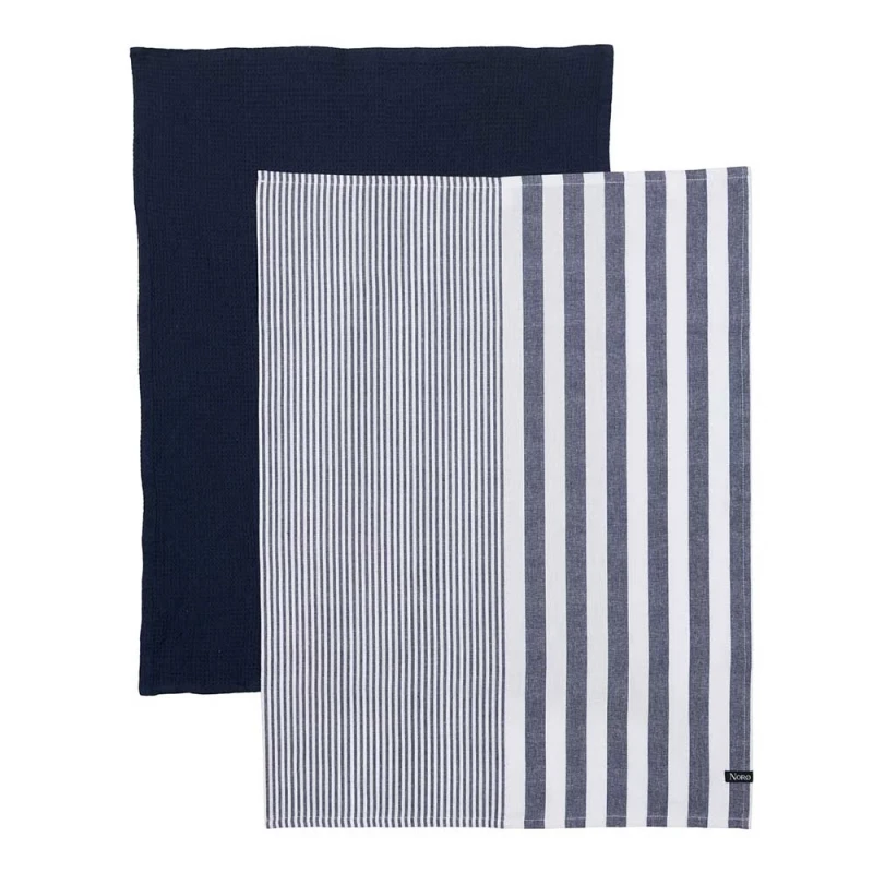 Norø viskestykker 2-pak navy