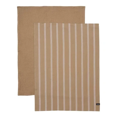Norø viskestykker 2-pak taupe