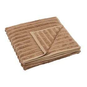 Bambus badehåndklæde 70x140 cm - Zero twist - lys brun - Prima